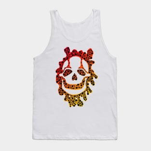 Toxic Skull (Red & Orange) Tank Top